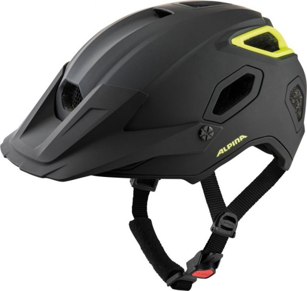 Alpina Helm Comox black-neon matt Gr. 57-62 cm