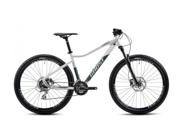 GHOST Lanao Essential 27.5 AL pearl white/green bay metallic glossy/matt Größe S (MJ 2022)